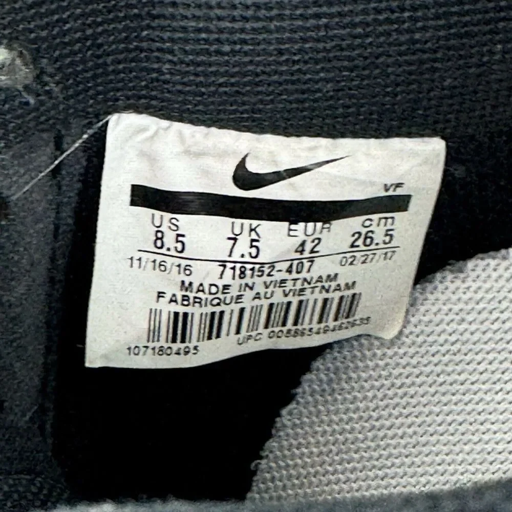 Mens Nike Air Force 1 Low '07 LV8 Light Armory Blue Sneakers Shoes Size 8.5 D‎